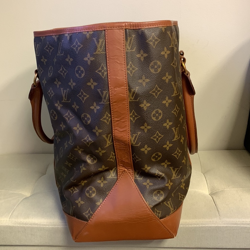 198 Pre Owned Authentic Louis Vuitton Monogram Sac Weekend GM Tote/Travel Bag - Picture 5 of 17